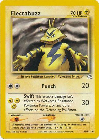 Electabuzz (33) [Neo Genesis] Unlimited - Deck Out Gaming