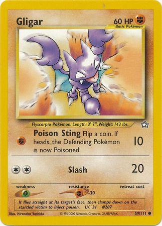 Gligar (59) [Neo Genesis] Unlimited - Deck Out Gaming