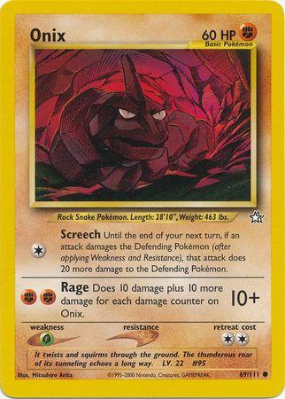 Onix (69) [Neo Genesis] Unlimited - Deck Out Gaming