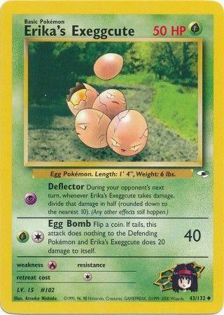 Erika's Exeggcute (43) (43) [Gym Heroes] Unlimited - Deck Out Gaming