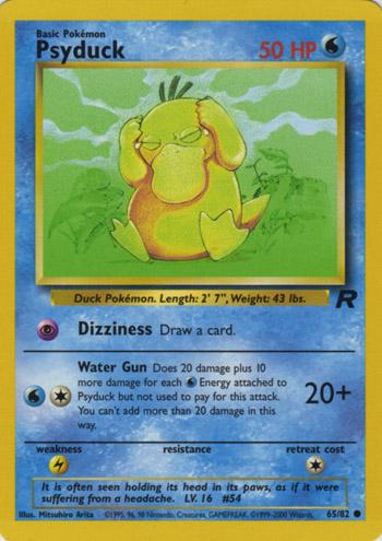 Psyduck (65) [Team Rocket] Unlimited - Deck Out Gaming