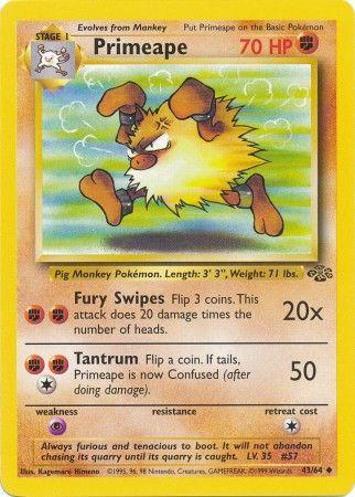Primeape (43) [Jungle] Unlimited - Deck Out Gaming