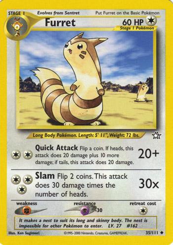 Furret (35) [Neo Genesis] Unlimited - Deck Out Gaming