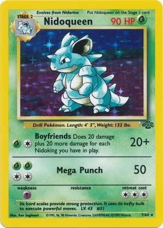 Nidoqueen (7) (7) [Jungle] Unlimited Holofoil - Deck Out Gaming