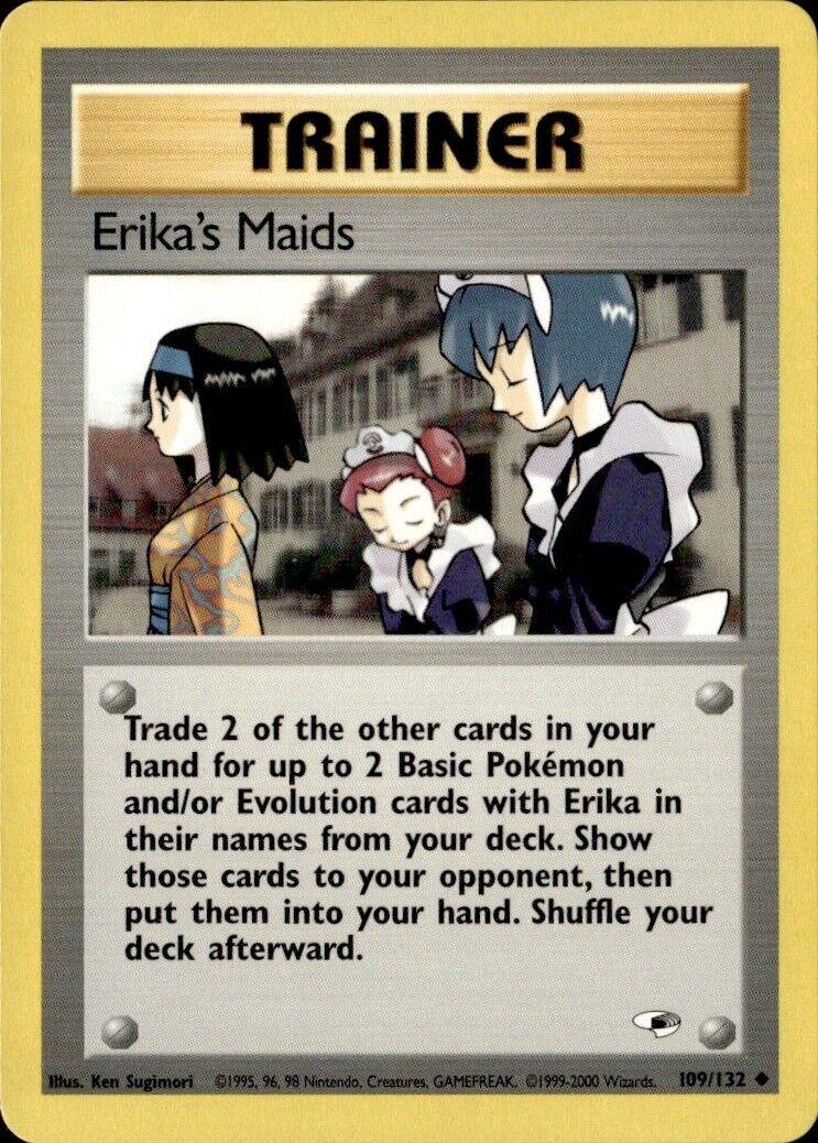 Erika's Maids (109) [Gym Heroes] Unlimited - Deck Out Gaming