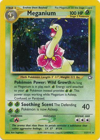 Meganium (11) (11) [Neo Genesis] Unlimited Holofoil - Deck Out Gaming