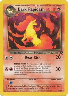 Dark Rapidash (44) [Team Rocket] Unlimited - Deck Out Gaming