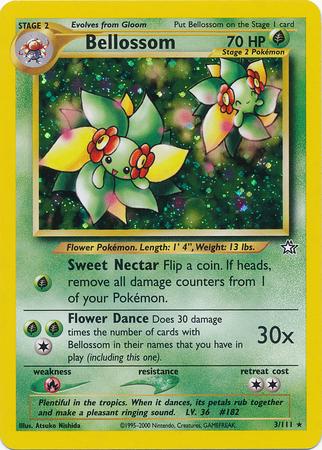Bellossom (3) [Neo Genesis] Unlimited Holofoil - Deck Out Gaming