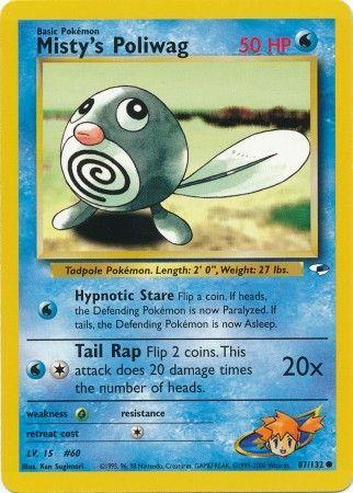Misty's Poliwag (87) [Gym Heroes] Unlimited - Deck Out Gaming