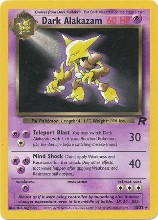 Dark Alakazam (18) (18) [Team Rocket] Unlimited - Deck Out Gaming