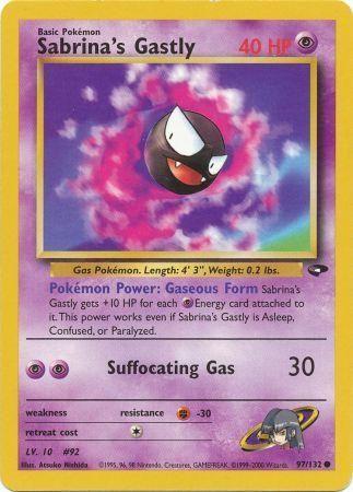 Sabrina's Gastly (97) (97) [Gym Challenge] Unlimited - Deck Out Gaming
