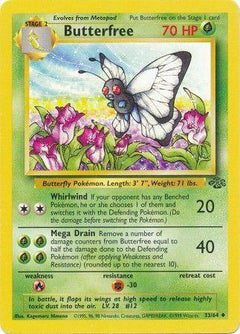 Butterfree (33) [Jungle] Unlimited - Deck Out Gaming