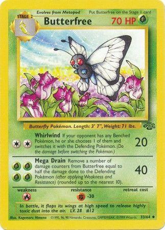 Butterfree (33) [Jungle] Unlimited - Deck Out Gaming