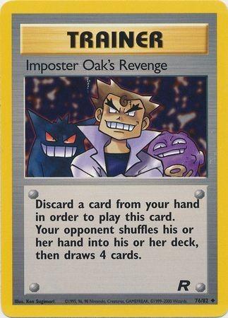 Imposter Oak's Revenge (76) [Team Rocket] Unlimited - Deck Out Gaming