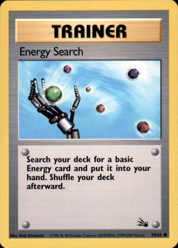 Energy Search (59) [Fossil] Unlimited - Deck Out Gaming