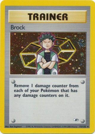 Brock (15) (15) [Gym Heroes] Unlimited Holofoil - Deck Out Gaming