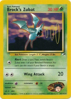 Brock's Zubat (24) (24) [Gym Heroes] Unlimited - Deck Out Gaming