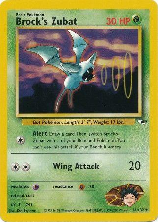Brock's Zubat (24) (24) [Gym Heroes] Unlimited - Deck Out Gaming