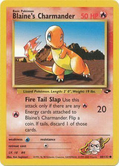 Blaine's Charmander (60) [Gym Challenge] Unlimited - Deck Out Gaming