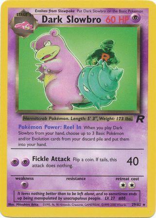 Dark Slowbro (29) (29) [Team Rocket] Unlimited - Deck Out Gaming