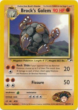 Brock's Golem (20) [Gym Heroes] Unlimited - Deck Out Gaming