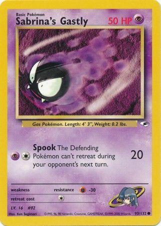 Sabrina's Gastly (93) [Gym Heroes] Unlimited - Deck Out Gaming