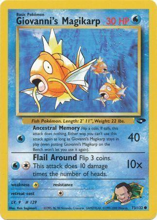Giovanni's Magikarp (73) [Gym Challenge] Unlimited - Deck Out Gaming