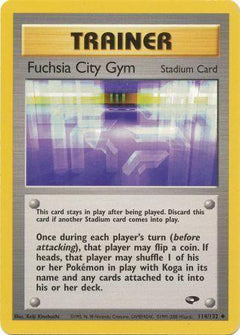 Fuchsia City Gym (114) [Gym Challenge] Unlimited - Deck Out Gaming