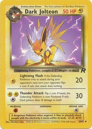 Dark Jolteon (38) [Team Rocket] Unlimited - Deck Out Gaming
