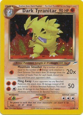 Dark Tyranitar (11) [Neo Destiny] Unlimited Holofoil - Deck Out Gaming