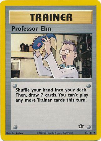 Professor Elm (96) [Neo Genesis] Unlimited - Deck Out Gaming