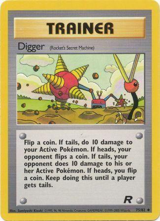 Digger (Rocket's Secret Machine) (75) [Team Rocket] Unlimited - Deck Out Gaming