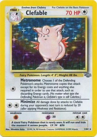 Clefable (1) (1) [Jungle] Unlimited Holofoil - Deck Out Gaming