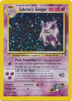 Sabrina's Gengar (14) [Gym Heroes] Unlimited Holofoil - Deck Out Gaming