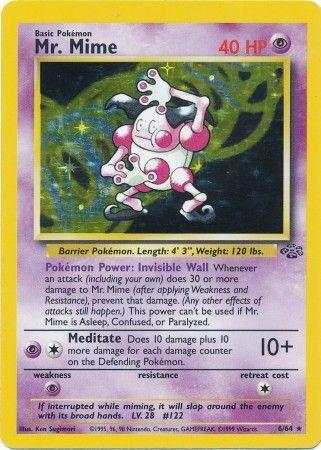 Mr. Mime (6) (6) [Jungle] Unlimited Holofoil - Deck Out Gaming