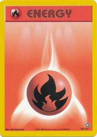 Fire Energy (107) [Neo Genesis] Unlimited - Deck Out Gaming
