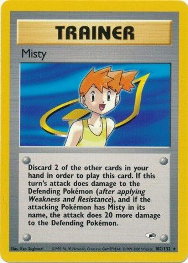 Misty (102) (102) [Gym Heroes] Unlimited - Deck Out Gaming