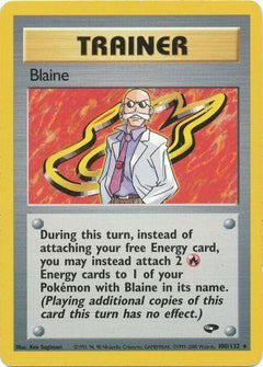 Blaine (100) (100) [Gym Challenge] Unlimited - Deck Out Gaming