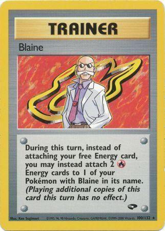 Blaine (100) (100) [Gym Challenge] Unlimited - Deck Out Gaming