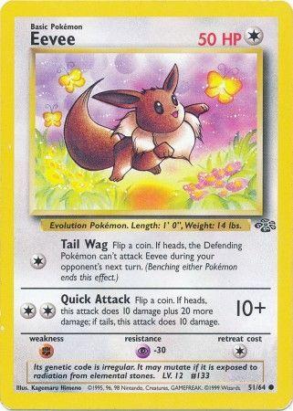 Eevee (51) [Jungle] Unlimited - Deck Out Gaming