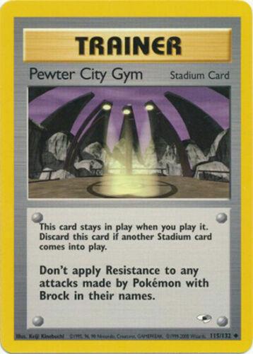 Pewter City Gym (115) [Gym Heroes] Unlimited - Deck Out Gaming