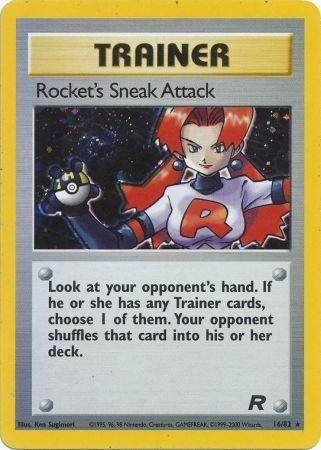 Rocket's Sneak Attack (16) (16) [Team Rocket] Unlimited Holofoil - Deck Out Gaming