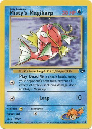 Misty's Magikarp (88) [Gym Challenge] Unlimited - Deck Out Gaming
