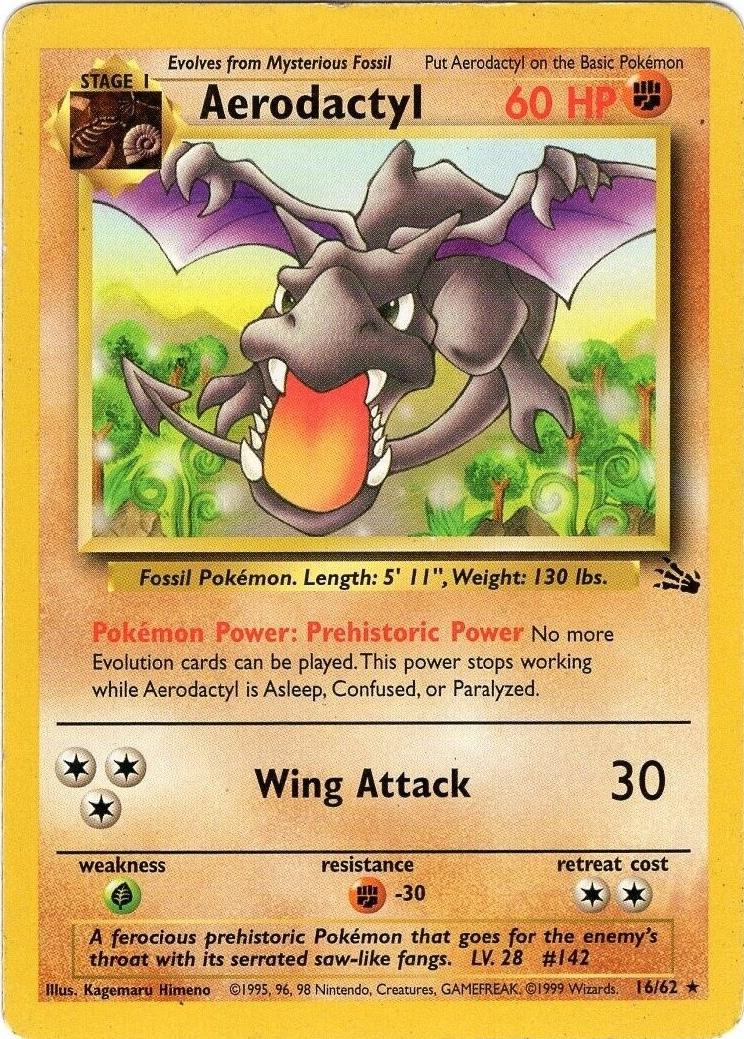 Aerodactyl (16) (16) [Fossil] Unlimited - Deck Out Gaming