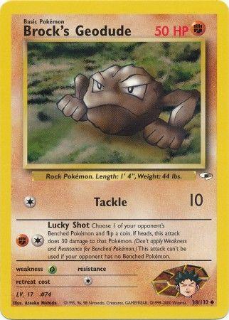 Brock's Geodude (38) (38) [Gym Heroes] Unlimited - Deck Out Gaming