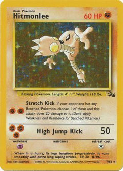 Hitmonlee (7) (7) [Fossil] Unlimited Holofoil - Deck Out Gaming