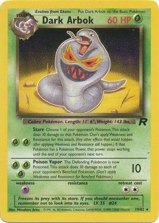 Dark Arbok (19) (19) [Team Rocket] Unlimited - Deck Out Gaming