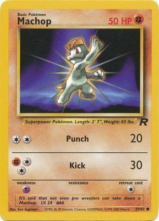 Machop (59) [Team Rocket] Unlimited - Deck Out Gaming