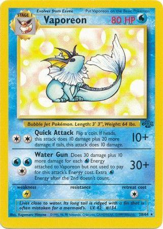 Vaporeon (28) (28) [Jungle] Unlimited - Deck Out Gaming