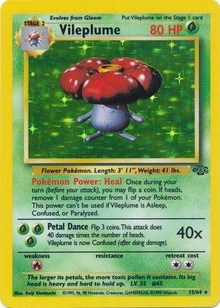 Vileplume (15) (15) [Jungle] Unlimited Holofoil - Deck Out Gaming